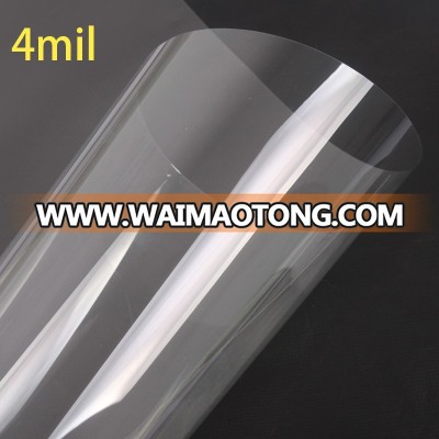 2mil 4mil PET clear transparent glass building window safety Film