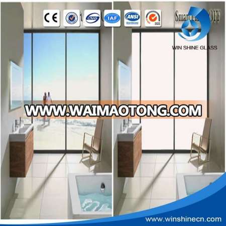 High Quality Opaque To Transparent Smart Film / Pdlc Privacy Smart Tint Film / Switchable Electric Window Tint Film